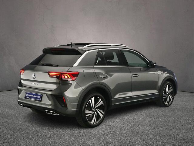 Volkswagen T-Roc R-Line 1.5 TSI 150pk DSG Automaat Panoramadak, Adaptive cruise control, Achteruitrijcamera, Airco, DAB, Radio, App connect, Parkeersensoren