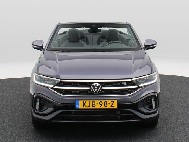 Volkswagen T-Roc Cabrio 1.5 TSi 150 Pk Automaat R-Line Edition | Stoel/Stuur Verwarming | Camera | Adaptive Cruise | Leer | IQ Light | CarPlay | 18 Inch | 76.989 Km !!