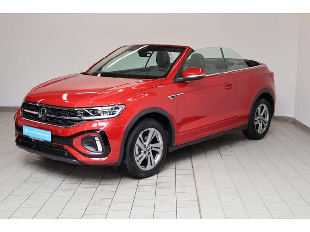 Volkswagen T-Roc Cabrio 1.5 TSI R-Line ** LED, NAVI+, ACC, TREKH, SPIEGEL- & WINTER-PACK, 17-inch LMV ** 1e EIG - VW-AG - UNFALLFREI ** ** INFORMEER OOK NAAR ONZE AANTREKKELIJKE FINANCIAL-LEASE TARIEVEN **