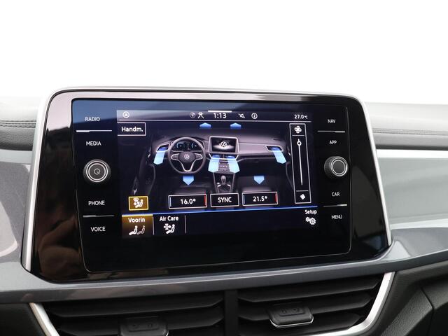Volkswagen T-Roc 1.5 TSI 150pk DSG Style · Leder · Panoramadak · Camera · Matrix LED · Keyless · Dodehoeksensor ·