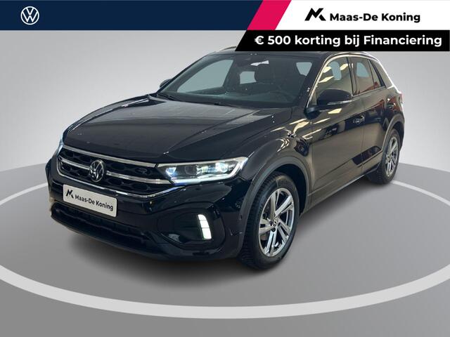 Volkswagen T-Roc 1.5TSI/150PK DSG R-Line · Trekhaak · Navigatie · Camera + Parkeersensoren · Stoelverwarming · Apple/Android Car Play · Garantie t/m 17-04-2027
