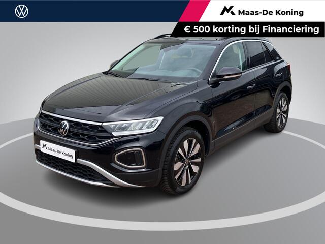 Volkswagen T-Roc 1.0TSI/110PK Goal · Navigatie · Apple/Android Car Play · Stoelverwarming · Dodehoeksensoren · Garantie t/m 10-07-2027