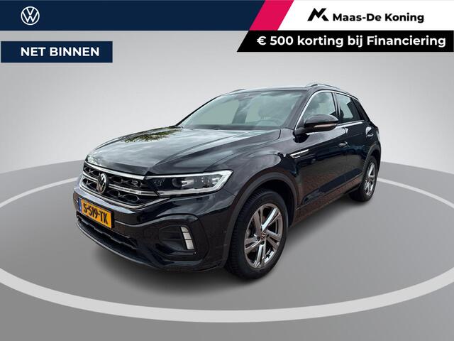Volkswagen T-Roc 1.5 TSI 150pk DSG R-Line Business · Camera · Apple/Android Car Play · Stoelverwarming · Parkeerassistent · ACC · Draadloze Telefoonlader · Garantie t/m 12-04-2027 of 100.000