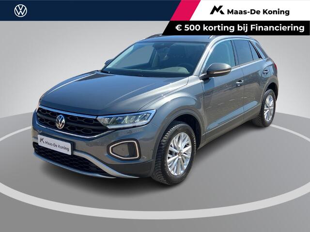 Volkswagen T-Roc 1.0TSI/110PK Life Business · Navigatie · Apple/Android Car Play · Stoelverwarming · Garantie t/m 06-06-2027 of 100000km.