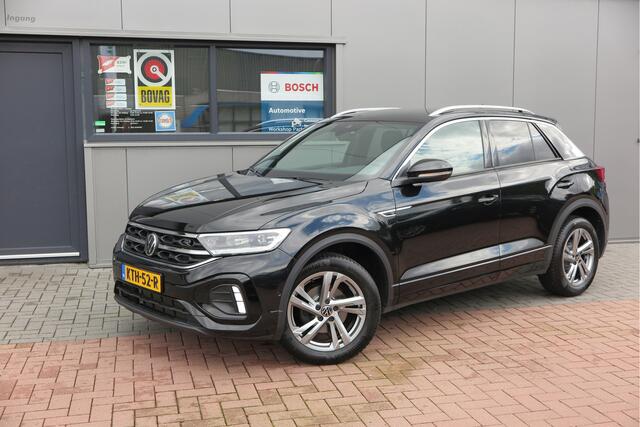 Volkswagen T-Roc 1.5 TSI 150pk DSG R-Line , Fabrieksgarantie t/m 11-2027, Trekhaak afneembaar , Virtual , Stoelverwarming , Ergonimische voorstoel, DAB+ , Carplay, LMV, PDC, Achteruitrijcamera , Parkeerhulp, Stuurwiel multifunctioneel. etc.