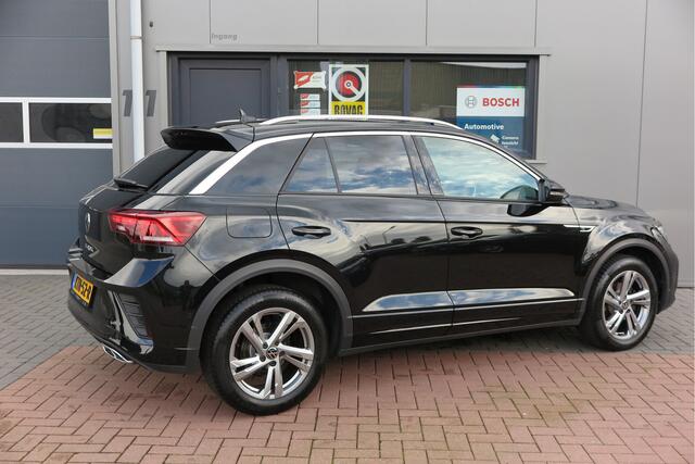 Volkswagen T-Roc 1.5 TSI 150pk DSG R-Line , Fabrieksgarantie t/m 11-2027, Trekhaak afneembaar , Virtual , Stoelverwarming , Ergonimische voorstoel, DAB+ , Carplay, LMV, PDC, Achteruitrijcamera , Parkeerhulp, Stuurwiel multifunctioneel. etc.