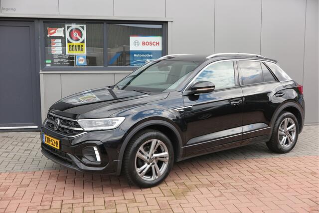 Volkswagen T-Roc 1.5 TSI 150pk DSG R-Line , Fabrieksgarantie t/m 11-2027, Trekhaak afneembaar , Virtual , Stoelverwarming , Ergonimische voorstoel, DAB+ , Carplay, LMV, PDC, Achteruitrijcamera , Parkeerhulp, Stuurwiel multifunctioneel. etc.