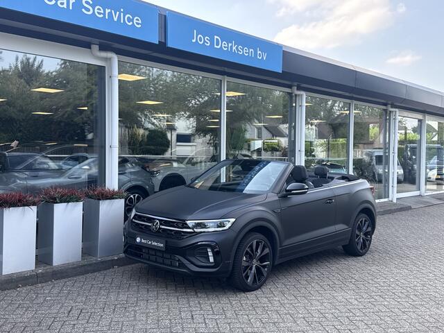 Volkswagen T-Roc Cabrio 1.5 TSI R-Line Edition Black 1/999 - Leer | Beats | IQ-light | Nav | Stuur/stoelverw. | Camera | CarPlay | Afn. trekh.