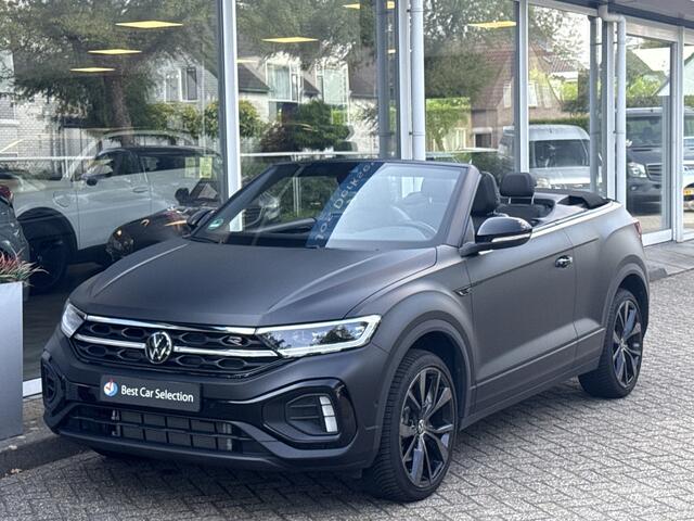 Volkswagen T-Roc Cabrio 1.5 TSI R-Line Edition Black 1/999 - Leer | Beats | IQ-light | Nav | Stuur/stoelverw. | Camera | CarPlay | Afn. trekh.