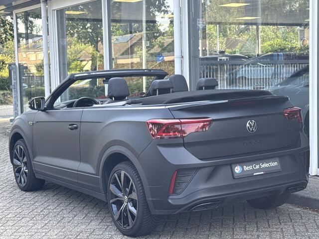 Volkswagen T-Roc Cabrio 1.5 TSI R-Line Edition Black 1/999 - Leer | Beats | IQ-light | Nav | Stuur/stoelverw. | Camera | CarPlay | Afn. trekh.