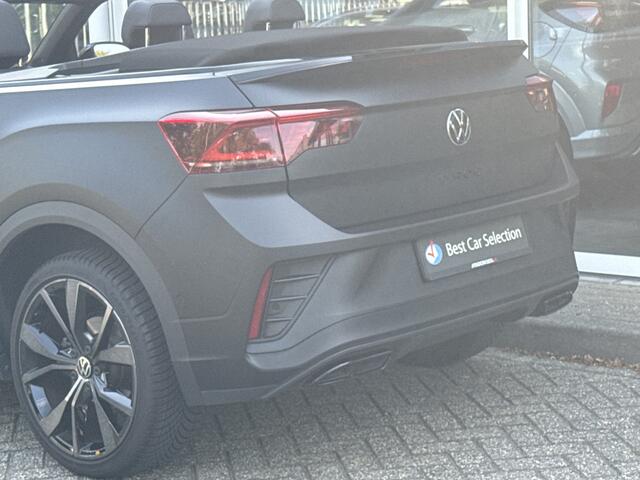 Volkswagen T-Roc Cabrio 1.5 TSI R-Line Edition Black 1/999 - Leer | Beats | IQ-light | Nav | Stuur/stoelverw. | Camera | CarPlay | Afn. trekh.