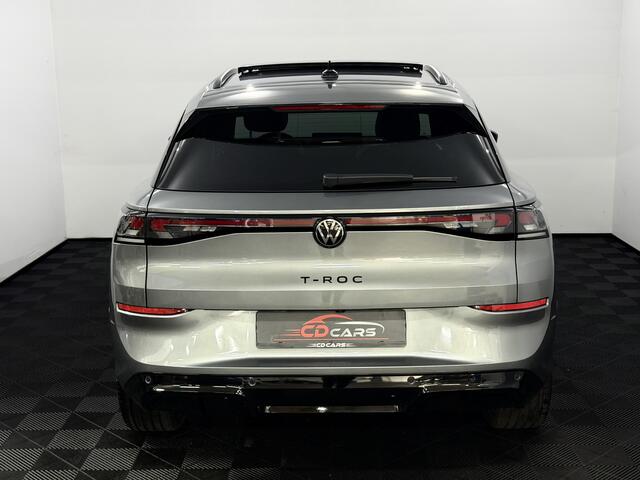 Volkswagen T-Roc 1.5 eTsi R-Line First Edition Nieuwe model!, Panoramadak, Camera, Iq lights, Navi, Half leder, Stoel/Stuurverwarming, Cruise control adaptief, Sfeerverlichting, Elektrische achterklep, Keyless start, 2 jaar garantie .