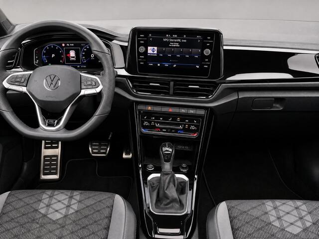 Volkswagen T-Roc 1.5TSI/150PK R-Line Black Style DSG · Panoramadak · Apple/Android Car Play· Camera + Parkeersensoren · Stoelverwarming · 19'' Velgen · Garantie t/m 07-07-2027