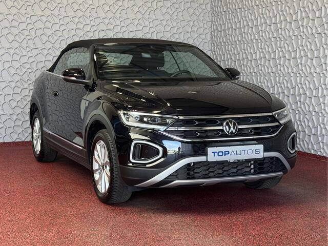 Volkswagen T-Roc Cabrio TSI VIR.COCKPIT CARPLAY NAVI IQ.LED STOEL/STUUR.VERW DAB ADAP.CRUISE ?Top Auto's Wijchen. 30 Jaar Specialist in Volkswagen : Alle Type's : R-Line Edition / Style / First Edition / Highline / Life , Zowel PHEV / HEV / MHEV / Benzine ?