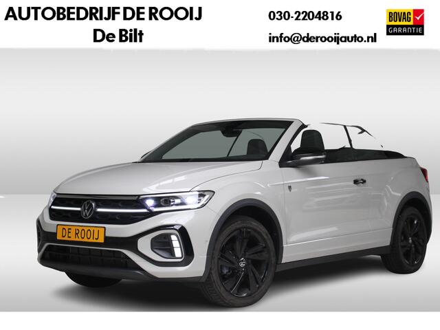 Volkswagen T-Roc Cabrio 1.5 TSI R-Line Karmann Blackstyle Leder | IQ-Light | Navigatie | Dodehoekassistent | Parkeercamera