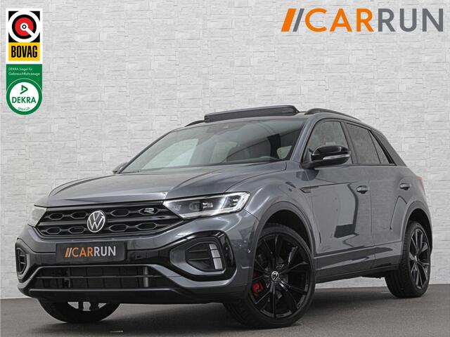 Volkswagen T-Roc 1.5 TSI R-Line | Panorama | IQ-Light | ACC | Black-Line | Keyless-Entry | 19 inch | Carplay | Stuurverwarming | Dodehoek | Virtual-Cockpit | Stoelverwarming | Leder Dashboard | Climate Control | Autom. Parkeren | Autom. Achterklep | Draadloos Laden |