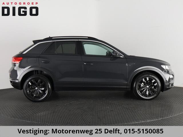 Volkswagen T-Roc 1.0 TSI STYLE 100% OH.GARANTIE TOT 10-2031* BLACKLINE .NAVI.PDC V+A.URANO GREY !