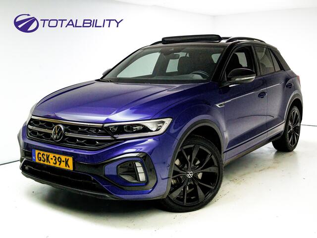 Volkswagen T-Roc 1.5 TSI R-Line Black Style | Panoramadak | Camera | Afn Trekhaak | IQ-Light | Beats audio | Travel assist | Stoel- & stuurverwarming, Apple Carplay/Android auto, Camera, Afn. trekhaak, Elec. klep