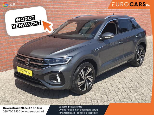 Volkswagen T-Roc 1.5 TSI 150pk DSG R-Line Navigatie Apple Carplay / Android Auto Parkeersensoren Afneembare trekhaak Park Assist Adaptive Cruise Control Elektrische achterklep Stoel- en stuurverwarming Climate Control Ledverlichting Virtual Cockpit