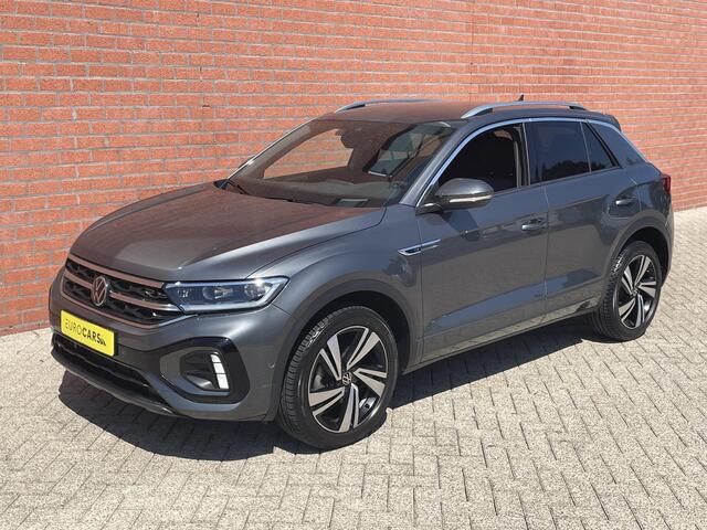 Volkswagen T-Roc 1.5 TSI 150pk DSG R-Line Navigatie Apple Carplay / Android Auto Parkeersensoren Afneembare trekhaak Park Assist Adaptive Cruise Control Elektrische achterklep Stoel- en stuurverwarming Climate Control Ledverlichting Virtual Cockpit