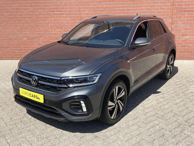 Volkswagen T-Roc 1.5 TSI 150pk DSG R-Line Navigatie Apple Carplay / Android Auto Parkeersensoren Afneembare trekhaak Park Assist Adaptive Cruise Control Elektrische achterklep Stoel- en stuurverwarming Climate Control Ledverlichting Virtual Cockpit