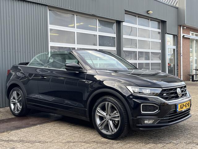 Volkswagen T-Roc Cabrio 1.5 TSI R-Line Virtuele display Apple carplay Airco Cruise controle Stoelverwarming Stuurwielbediening Navigatiesysteem Achterruitrijcamera Parkeersensoren voor en achter