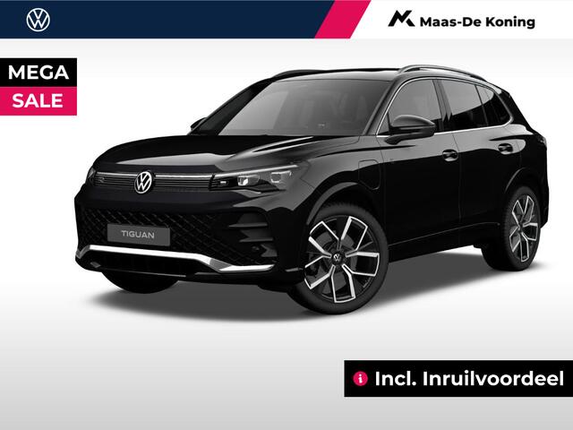 Volkswagen TIGUAN R-Line-Edition 1.5 eHybrid 272 pk 6 versn. DSG · Assistance pakket plus · Black style pakket · Comfort pakket · Design pakket · Trekhaak incl. aanhangermanoeuvreerhulp (trailer assist) · Incl. inruilvoordeel