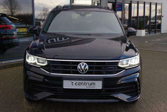 Volkswagen TIGUAN 1.4 TSI eHybrid 245 PK R-Line BNS+ PHEV, Panoramadak, Black Pack, Leder