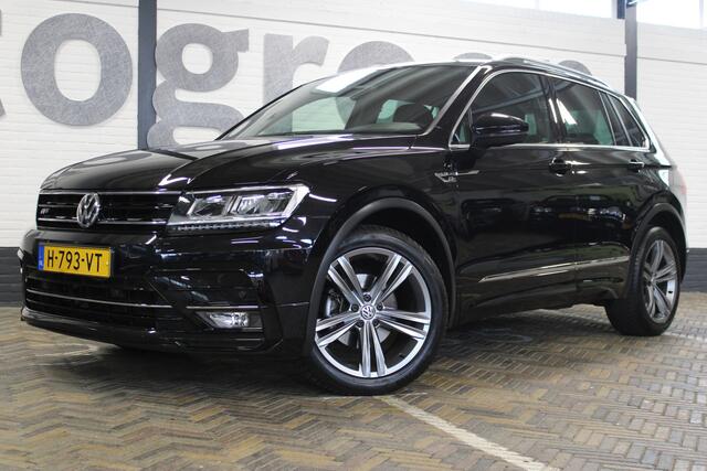 Volkswagen TIGUAN 1.5 TSI ACT Highline Business R | incl. 12 maanden garantie | R-Line | Wegklapbare trekhaak | Adaptive cruise | Navigatie | 19 " lichtmetalen velgen | LED koplampen | DAB+ radio | Parkeersensoren voor en achter | Elektrische kofferklep | Zwarte hemelbekle