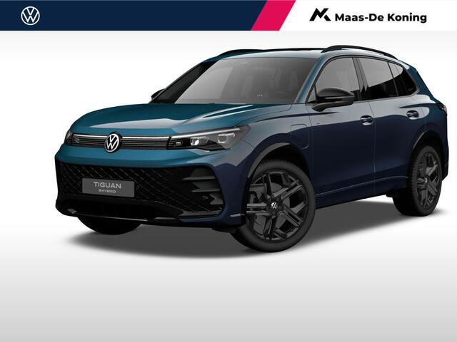 Volkswagen TIGUAN R-Line-Edition 1.5 eHybrid 272 pk 6 versn. DSG · Assistance pakket plus · Black style pakket · Comfort pakket · Design pakket · Trekhaak incl. aanhangermanoeuvreerhulp (trailer assist) ·
