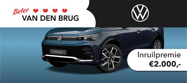 Volkswagen TIGUAN 1.5 eHybrid 272 PK R-Line Edition | Trekhaak | Panoramadak | Stuur & Stoelverwarming |