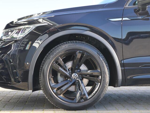 Volkswagen TIGUAN 1.5 TSI 150 pk DSG R-Line | Black Style | Panoramadak | IQ Light | PDC | LEDER | Voorstoelen met Geheugen | Stoel + Stuur Verwarming | Fabrieksgarantie tot 10-11-2026 of 80.000km