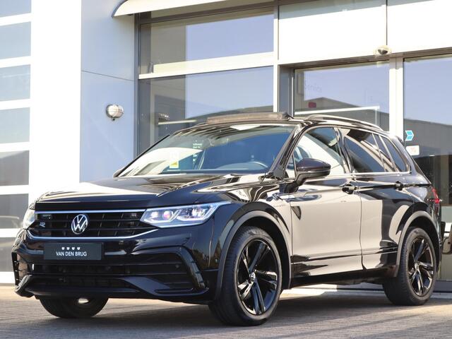Volkswagen TIGUAN 1.5 TSI 150 pk DSG R-Line | Black Style | Panoramadak | IQ Light | PDC | LEDER | Voorstoelen met Geheugen | Stoel + Stuur Verwarming | Fabrieksgarantie tot 10-11-2026 of 80.000km
