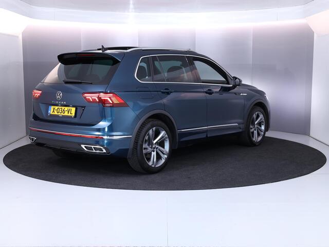 Volkswagen TIGUAN 1.5 TSI R-Line Business 150 pk Automaat (DSG) | Verlengde garantie | Navigatie | Panoramadak | Elektr. trekhaak | Parkeersensoren (Park assist) | Achteruitrijcamera | Stoelverwarming |