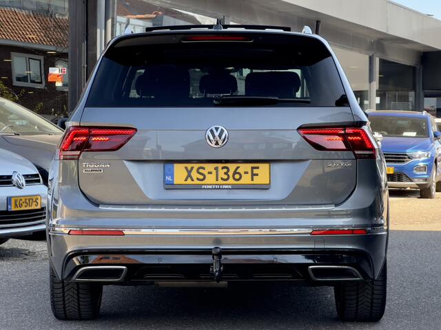 Volkswagen TIGUAN Allspace 2.0 TDI AUT7 R-LINE HIGHLINE 7PERS 150PK PANODAK LEDER NAVI CAMERA DIGI-DASH APPLE-CARPLAY LED 20 INCH-LMV PDC