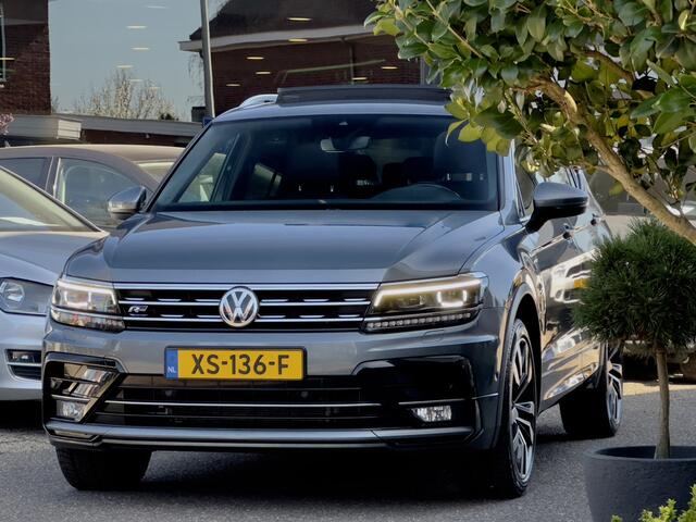 Volkswagen TIGUAN Allspace 2.0 TDI AUT7 R-LINE HIGHLINE 7PERS 150PK PANODAK LEDER NAVI CAMERA DIGI-DASH APPLE-CARPLAY LED 20 INCH-LMV PDC