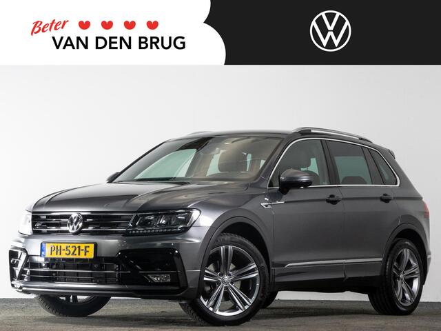 Volkswagen TIGUAN R-Line 1.4 TSI 150 PK DSG AUTOMAAT | LED | Navigatie | Trekhaak | Adaptieve Cruise Control |