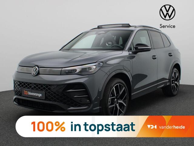 Volkswagen TIGUAN 1.5 eHybrid R-Line Edition matrix led, trekhaak, 360gr. camera, adaptive cruise, side assist, stuur-stoelverwarming, elek. bedienbare achterklep, keyless, voorstoel met massage, 20" lichtmetaal