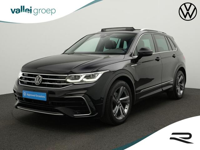 Volkswagen TIGUAN 2.0 TDI 150PK DSG R-Line Business+ | Pano | IQ Light | Stoelen Leder incl. Geheugen | 360 Camera | 19" inch |