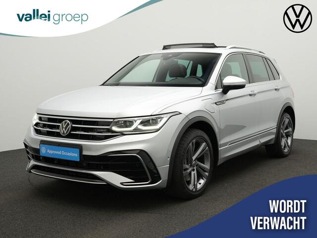 Volkswagen TIGUAN 1.4 TSI 245 pk DSG eHybrid R-Line Business | Panoramadak | Leder | Geheugenstoelen | Rondomzicht camera | IQ Light