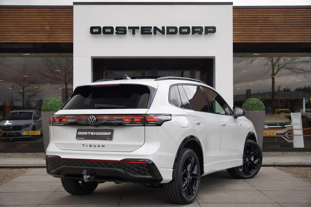 Volkswagen TIGUAN 1.5/272pk eHybrid R-Line Blackstyle VOL!|2025|Panoramadak|Trekhaak|Leer+Verwarming+Ventilatie|Head-up|20"Blackstyle|Harman Kardon|Discover Pro MAx