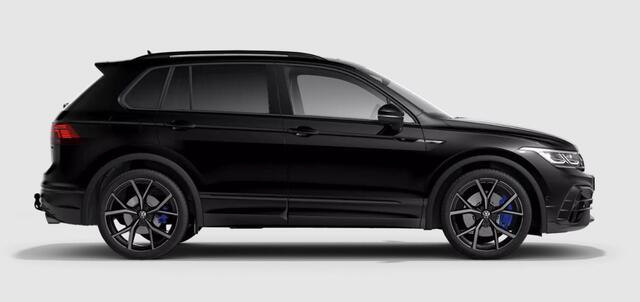 Volkswagen TIGUAN 2.0 TSI R 75 Edition 4Motion 320pk DSG / Panoramadak / 21" LMV Estoril / Black Style / Akrapovic Uitlaat / Trekhaak Elek. / IQ LED Matrix / Harman Kardon / 360 Camera / Alarm / Stuur en Stoelverwarming V+A / Head-Up Display / VW