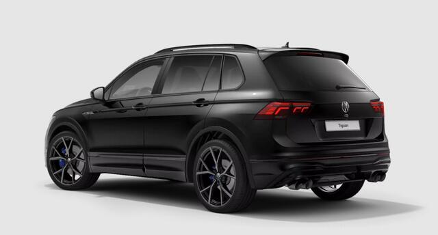 Volkswagen TIGUAN 2.0 TSI R 75 Edition 4Motion 320pk DSG / Panoramadak / 21" LMV Estoril / Black Style / Akrapovic Uitlaat / Trekhaak Elek. / IQ LED Matrix / Harman Kardon / 360 Camera / Alarm / Stuur en Stoelverwarming V+A / Head-Up Display / VW