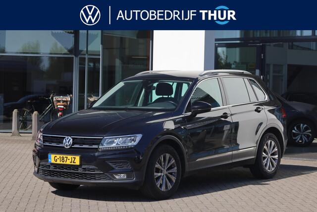 Volkswagen TIGUAN 1.5 TSI ACT Comfortline 150PK / 110kW DSG, Voorstoelen verwarmbaar, 3-zone climatronic, keyless start & entry, navigatie, LED koplampen, elektrisch verstel-, verwarm- en inklapbare buitenspiegels (spiegel pakket), trekhaak, 17" 'Montana' LMV, parkeersenso
