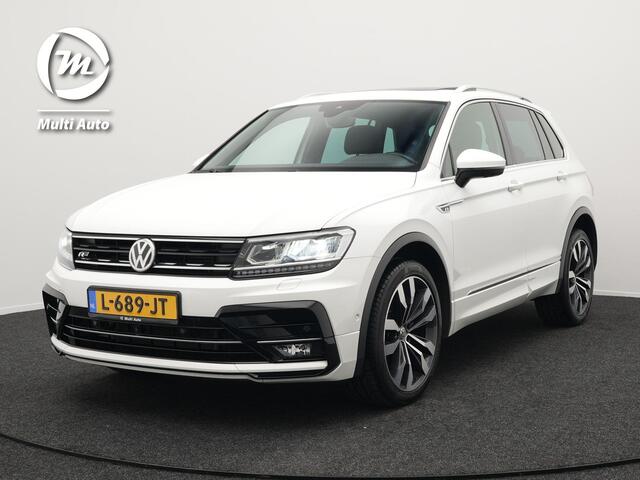 Volkswagen TIGUAN 2.0 TSI 4Motion R-Line 220pk | Panodak | Trekhaak Afneembaar | Adaptive Cruise | 360 Camera | LED | Carplay | Stoelverwarming | 20'' L.M. |