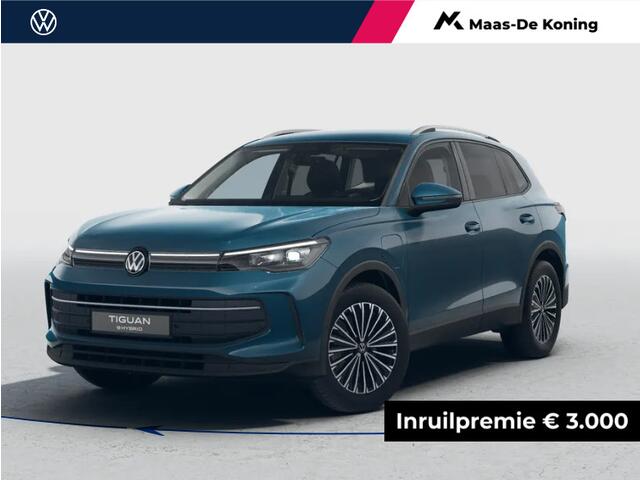 Volkswagen TIGUAN Life Edition 1.5 eHybrid 204 pk 6 versn. DSG · Trekhaak inklapbaar, met elektrische ontgrendeling, incl. aanhangwagen- manoeuvreerhulp Trailer Assist · Winter Pakket incl. verwarmbaar stuurwiel ·