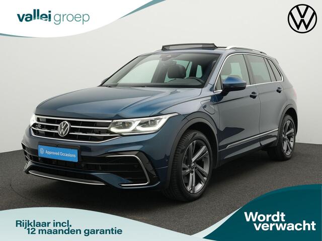 Volkswagen TIGUAN 1.4 TSI 245 pk DSG eHybrid R-Line Business+ | Panoramadak | Trekhaak | Leder | Geheugenstoelen | Rondomzicht camera | IQ Light | Stuur-/achterbankverwarming