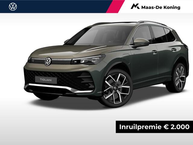 Volkswagen TIGUAN R-Line-Edition 1.5 eHybrid 272 pk 6 versn. DSG · Black style pakket · Assistance pakket · Design pakket · Trekhaak incl. aanhangermanoeuvreerhulp (trailer assist)