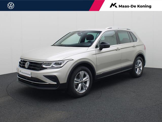 Volkswagen TIGUAN 1.5 TSI 150pk DSG Life · Apple/Android Car Play · Stoel & Stuurverwarming · Navigatie · Camera + parkeersensoren · Trekhaak wegklapbaar · Garantie t/m 24-03-2029 of 100.000km