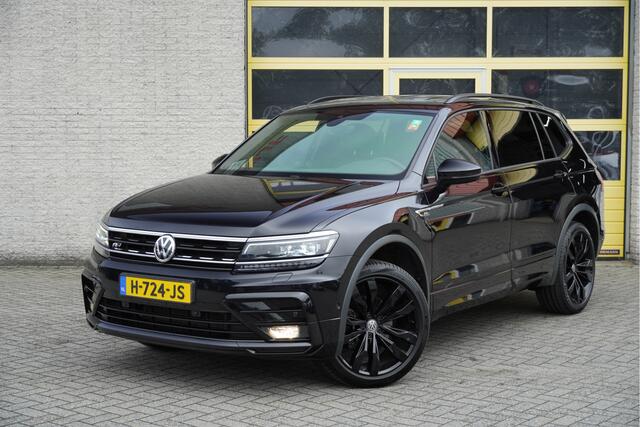 Volkswagen TIGUAN Allspace 1.5 TSI 150PK! Automaat 2X R-Line BJ2020 Lmv 20" | Led V+A | Pdc | Navi | Keyless | Elek. trekhaak/achterklep | Verwarmd voorruit | Achteruitrijcamera | App-Connect | Dyn Audio | Virtual cockpit | Elek. stoelen+ Mem | Leder bekleding|Verwarmde vo